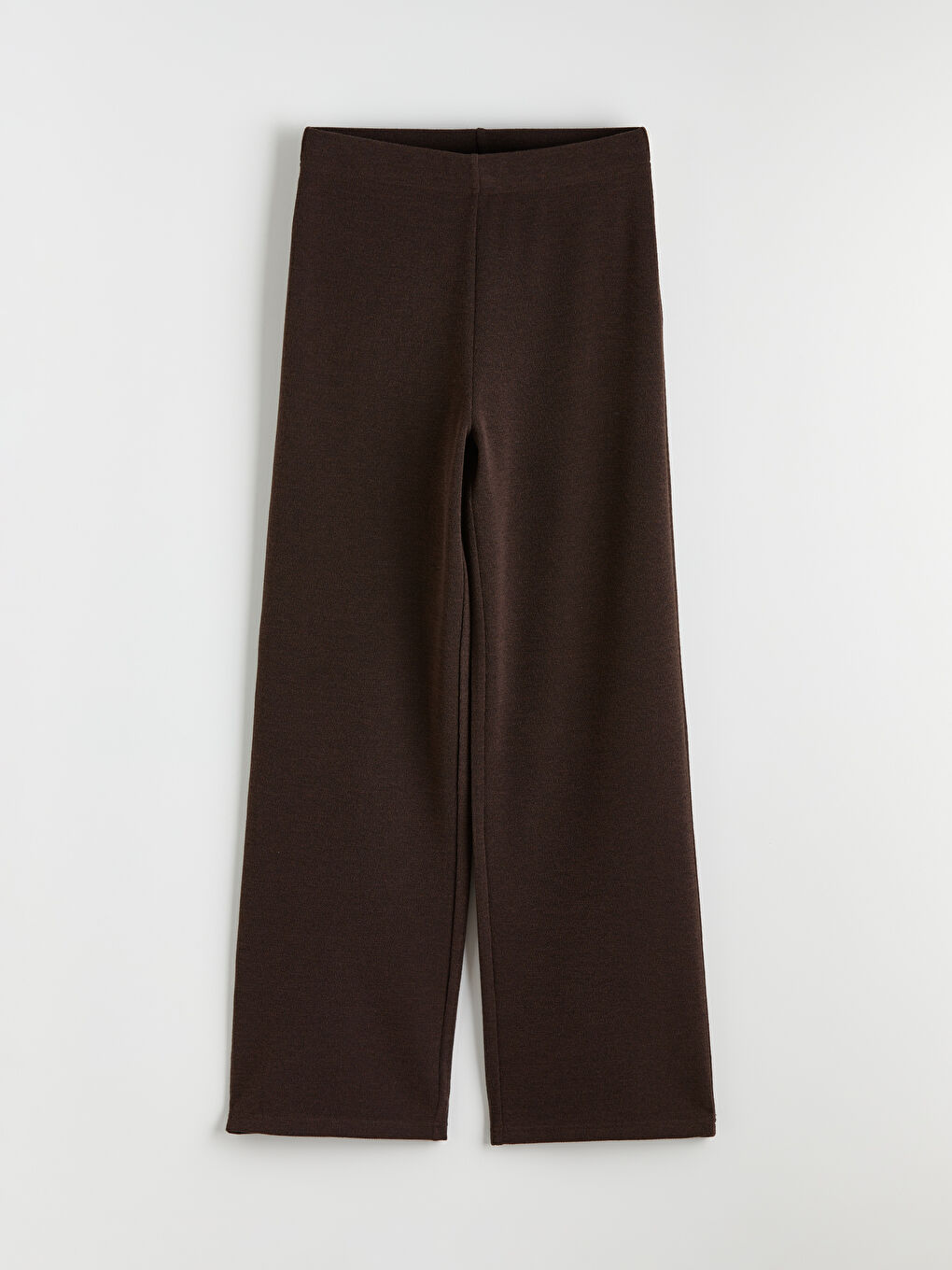 Elasticated Waist Wide Leg Women's Trousers-4