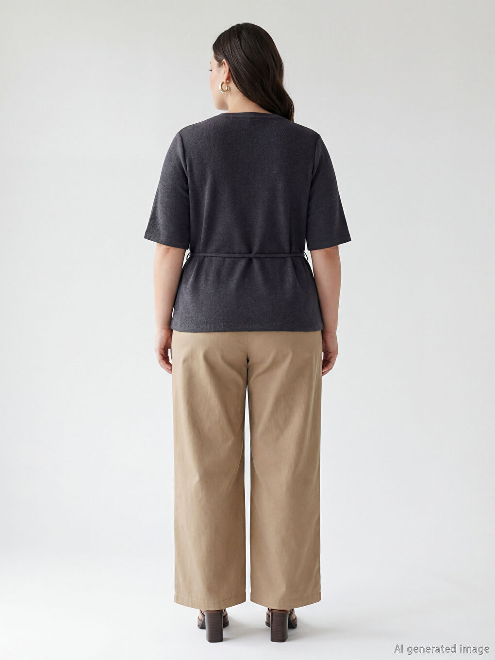 Жена Антрацит Блуза-3