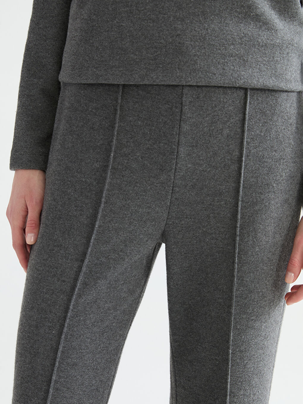 Woman ANTHRACITE Trousers-2