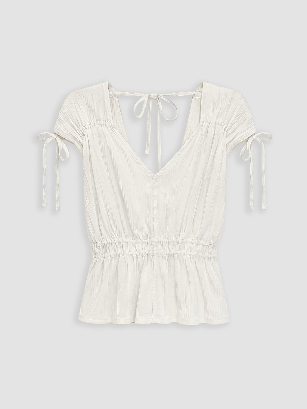 Woman Ecru Blouse-1