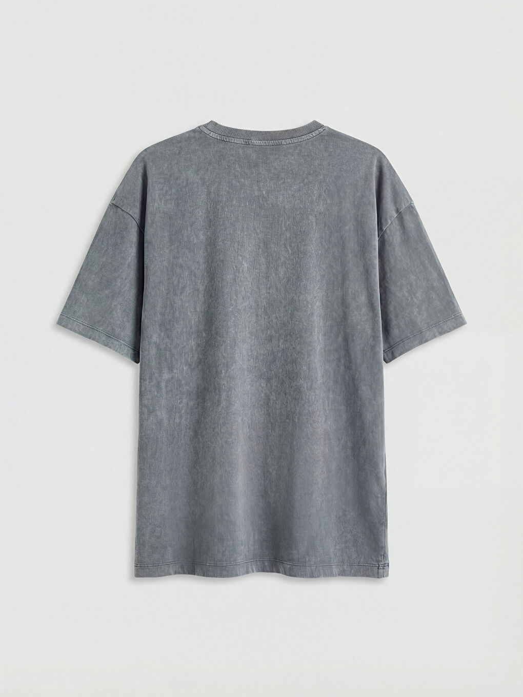 Karışık Bisiklet Yaka Kısa Kollu Baskılı Kız Çocuk Tişört-1