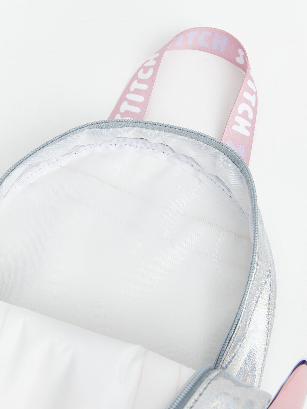 Mavi Lilo ve Stitch Baskılı Kız Çocuk Sırt Çantası-3