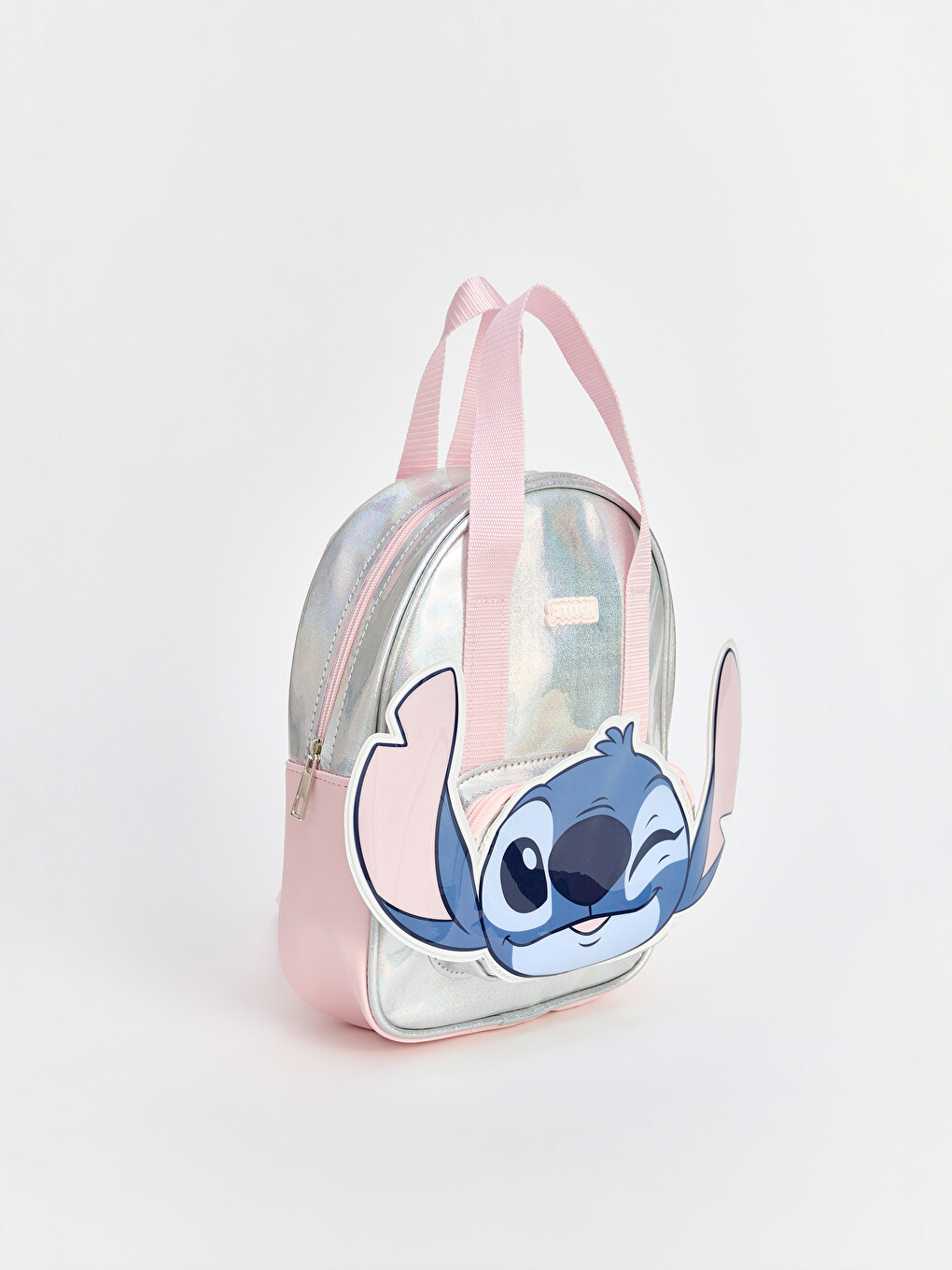 Mavi Lilo ve Stitch Baskılı Kız Çocuk Sırt Çantası-1