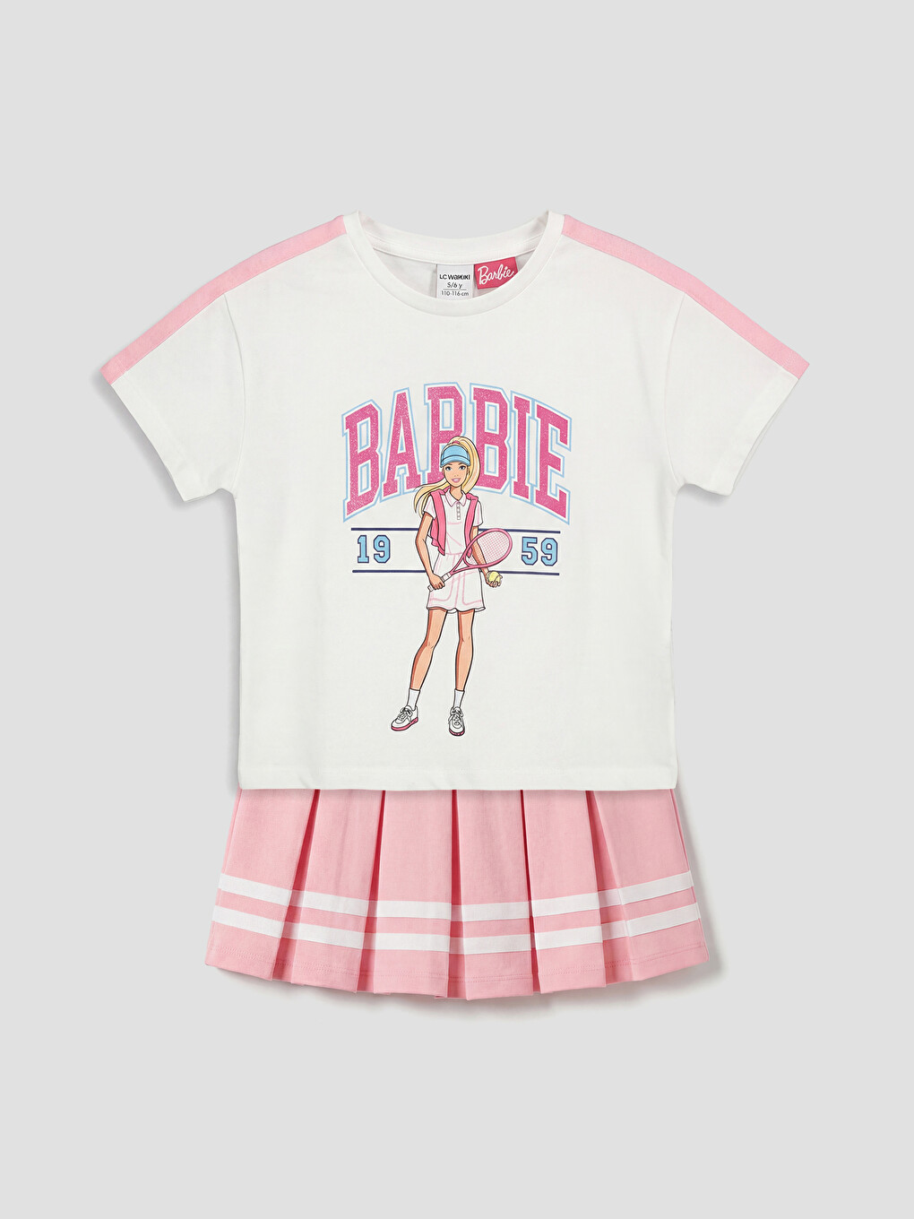 Barbie tiskani komplet za djevojčice
