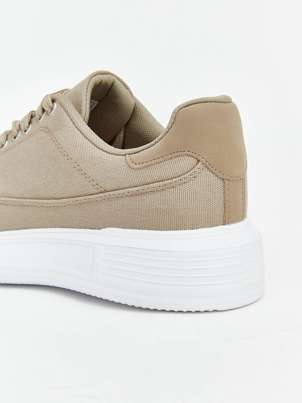 Bej Bağcıklı Erkek Spor Ayakkabı-4