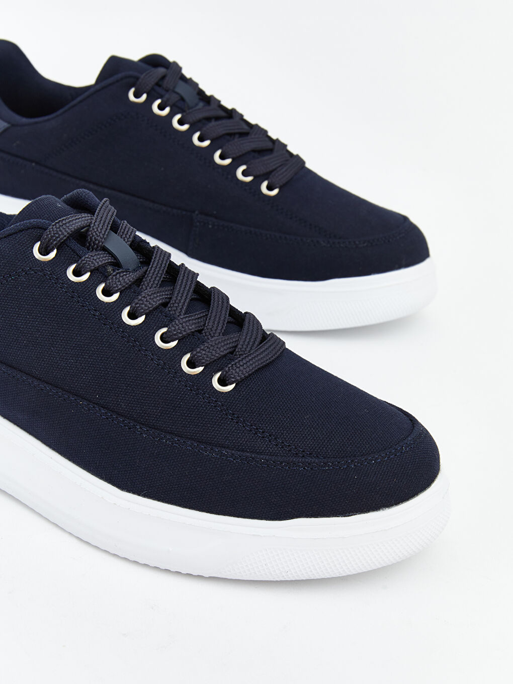 Lacivert Bağcıklı Erkek Spor Ayakkabı-2