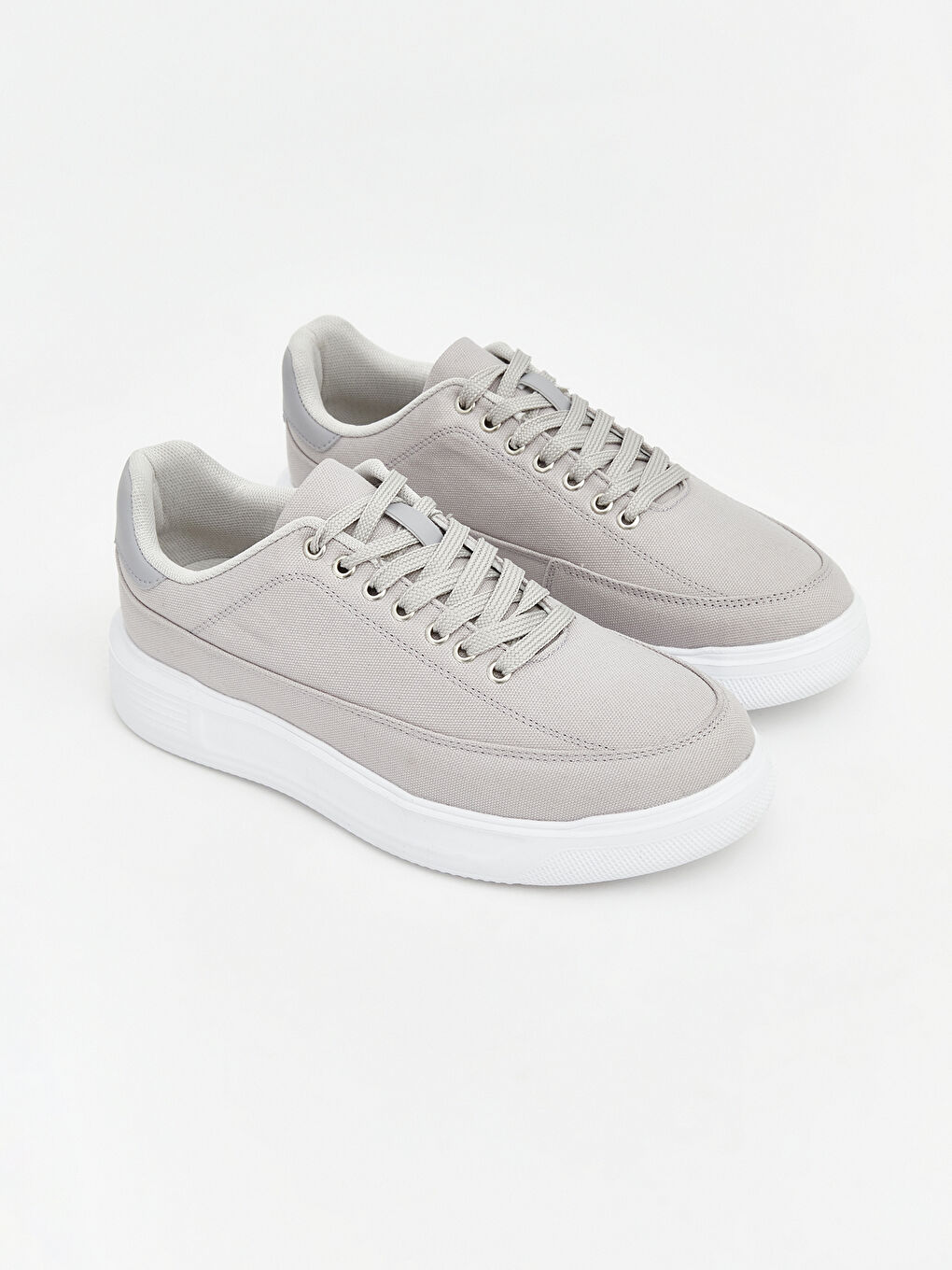 Gri Bağcıklı Erkek Spor Ayakkabı