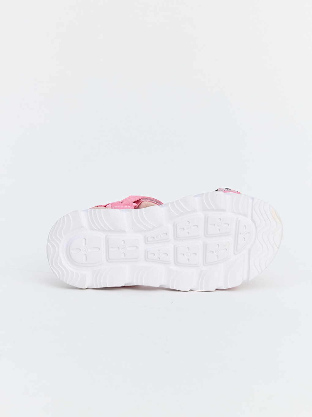 Pembe Minnie Mouse Baskılı Işıklı Kız Çocuk Sandalet-4