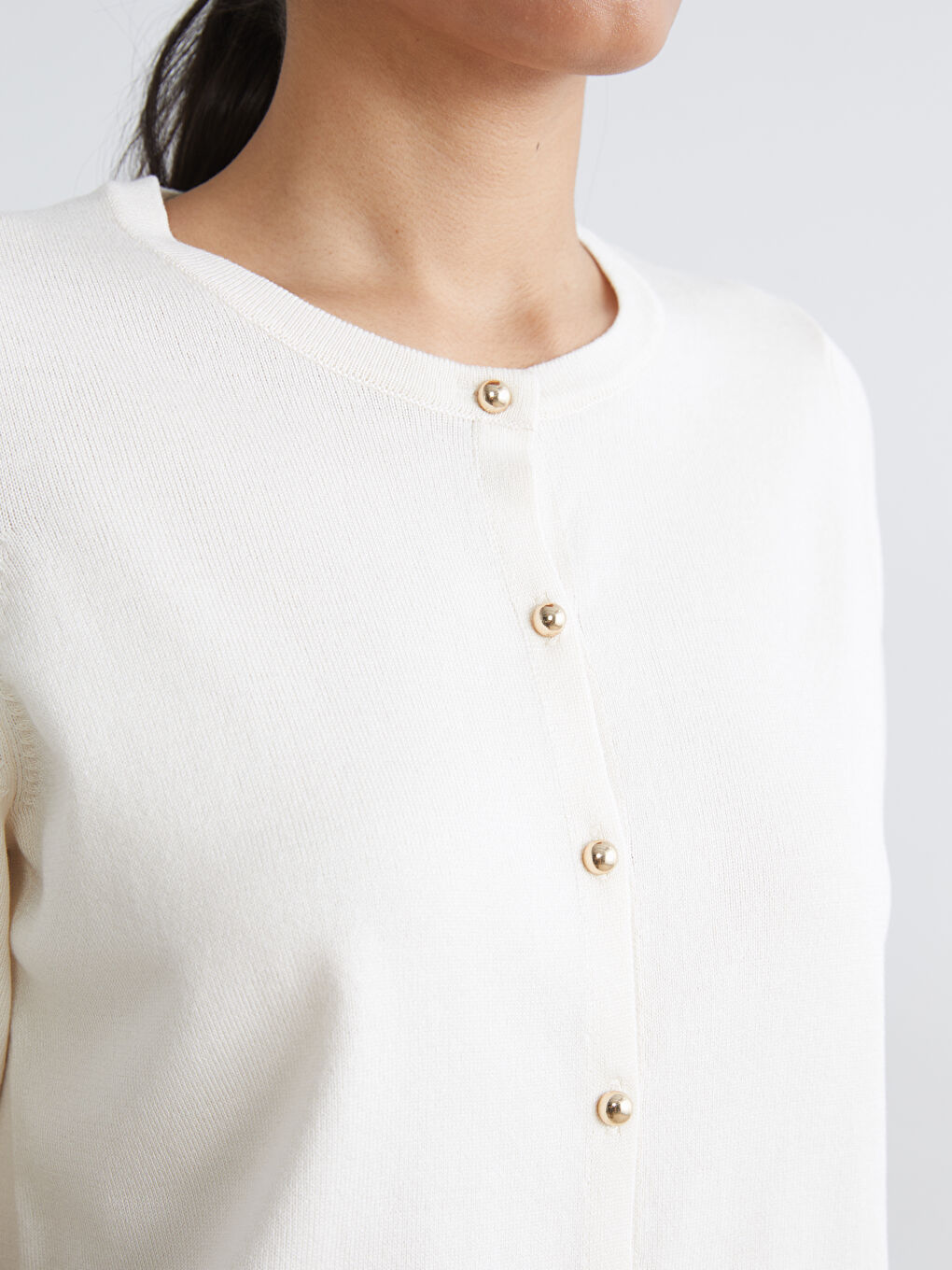 SVETLO BEŽ Kardigan Žena-2