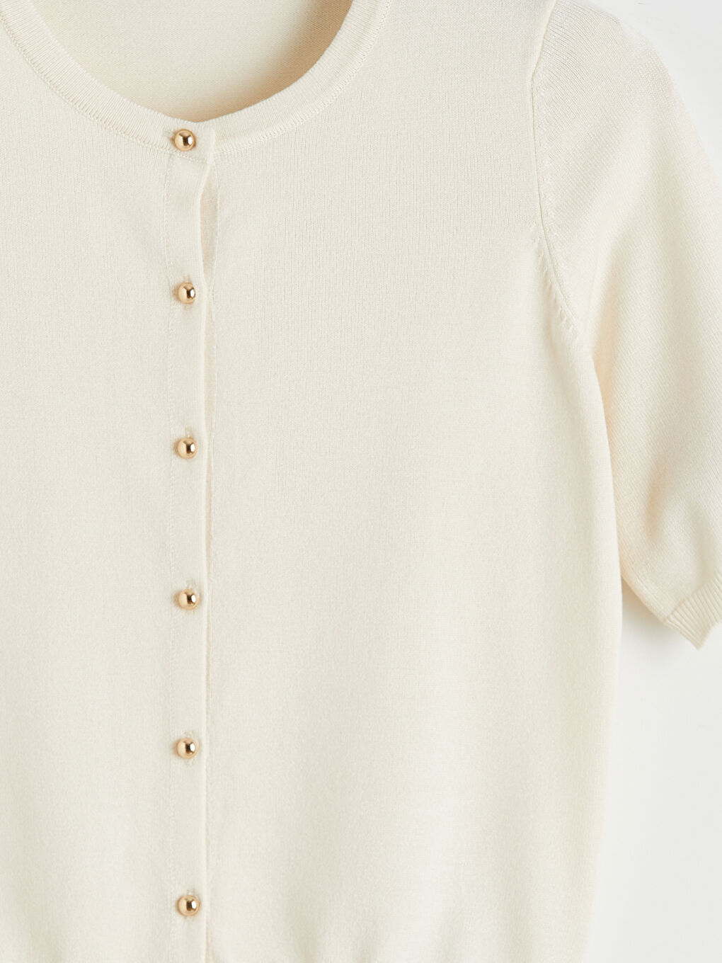 SVETLO BEŽ Kardigan Žena-5