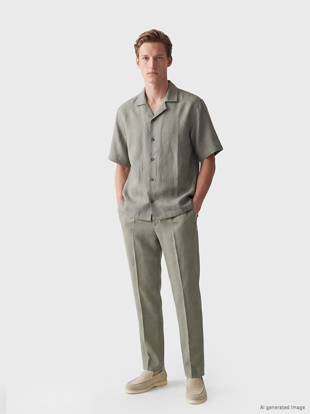 Regular Fit Men's Trousers-1