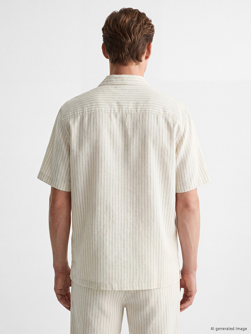 Man Ecru Shirt-3