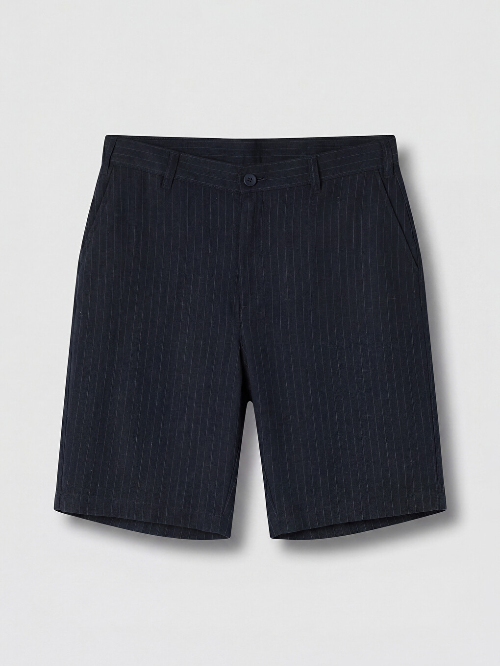 Man Navy Shorts-4