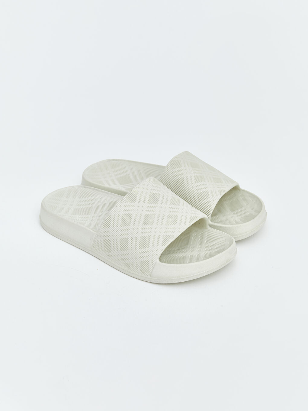 Bej Tek Bantlı Kadın Terlik