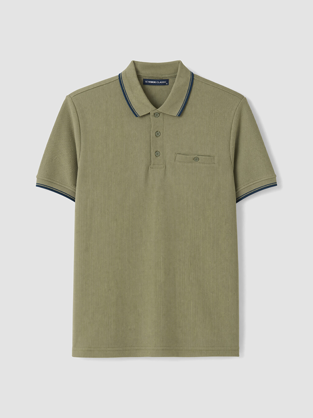Polo Collar Men's T-shirt-4