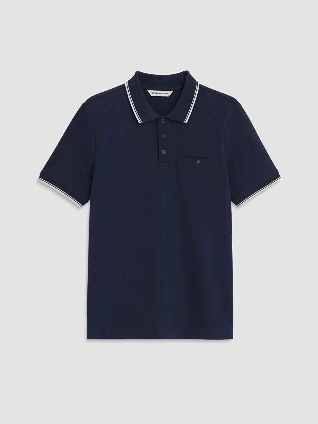 Polo Collar Men's T-shirt-3