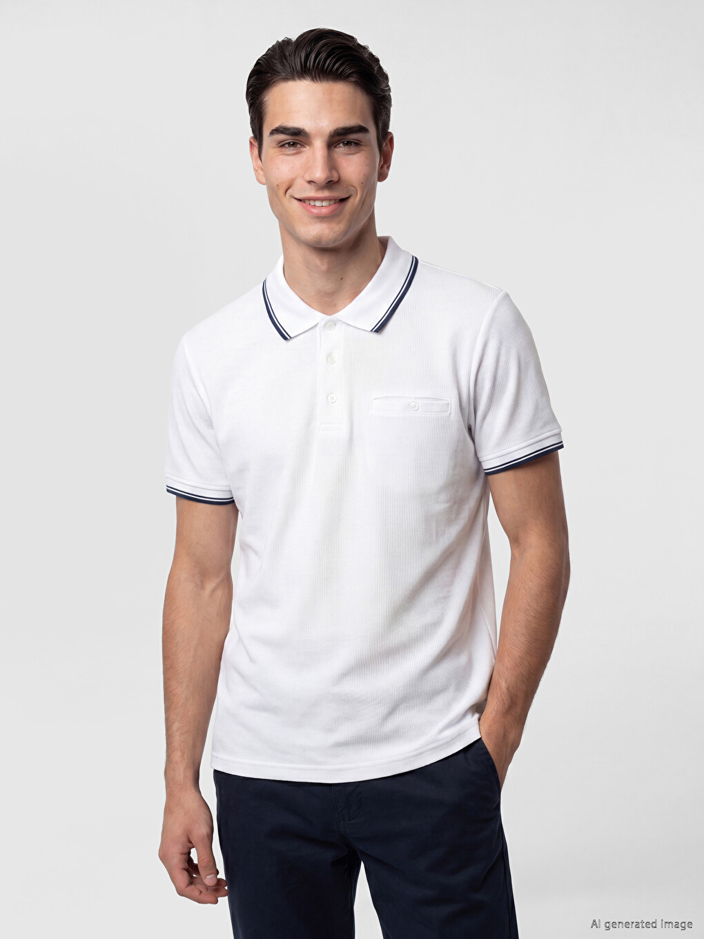 Polo Collar Men's T-shirt