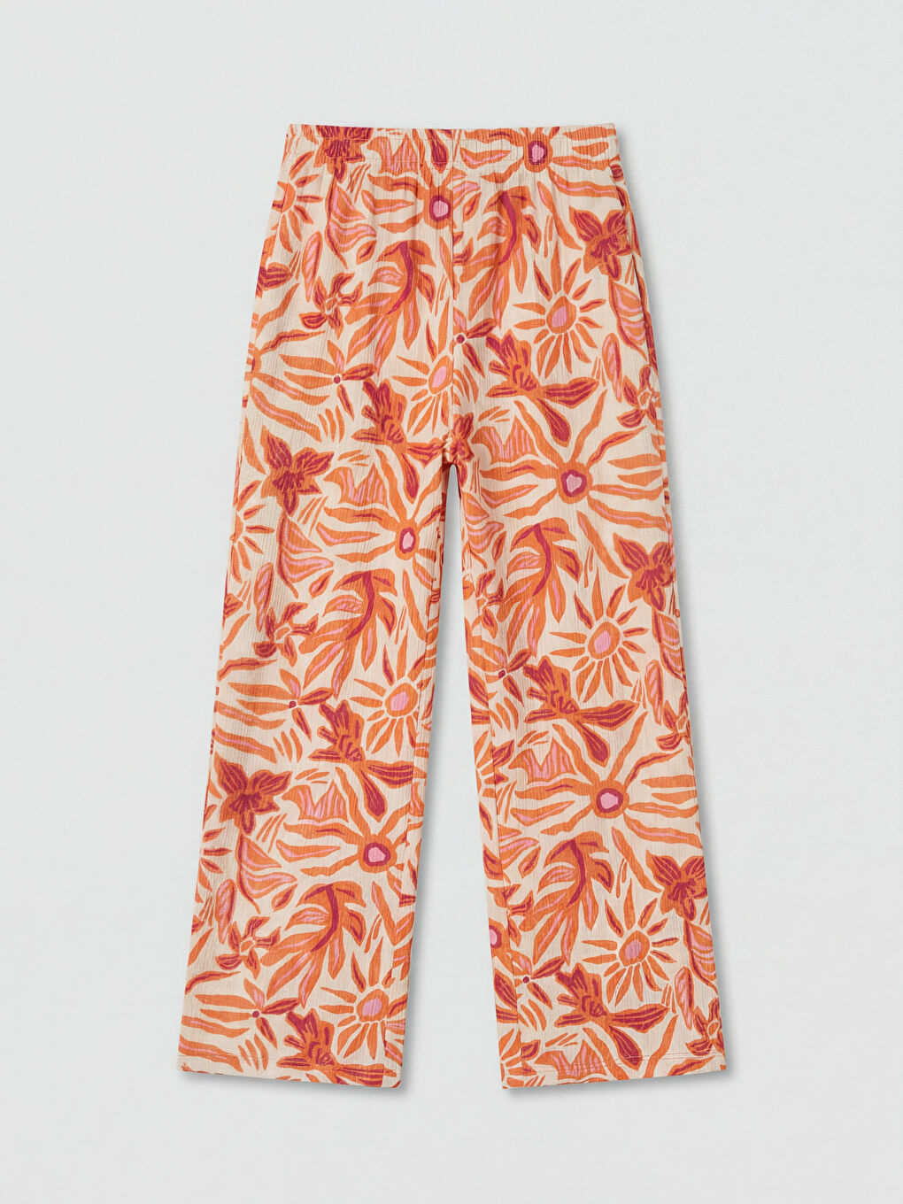 Dečije široke pantalone sa uzorkom-1