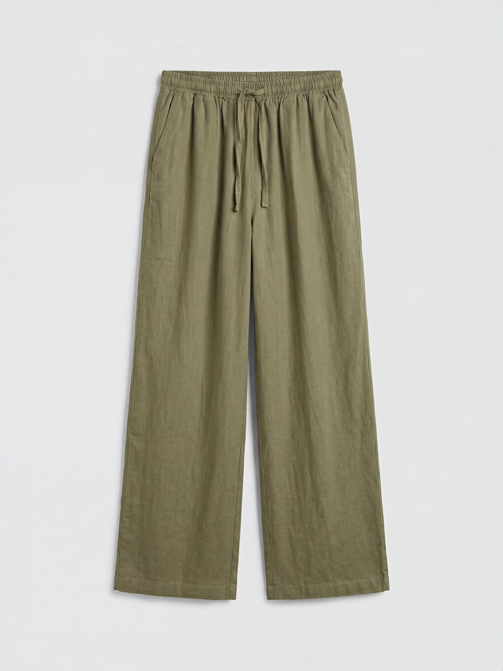 Woman Khaki Trousers