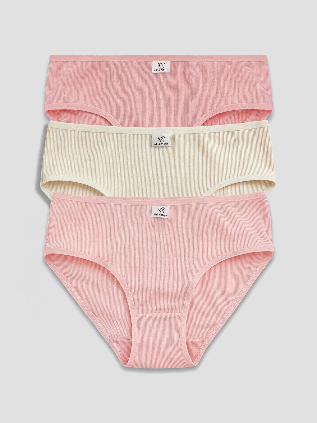 Pembe Kız Çocuk Külot 3'lü