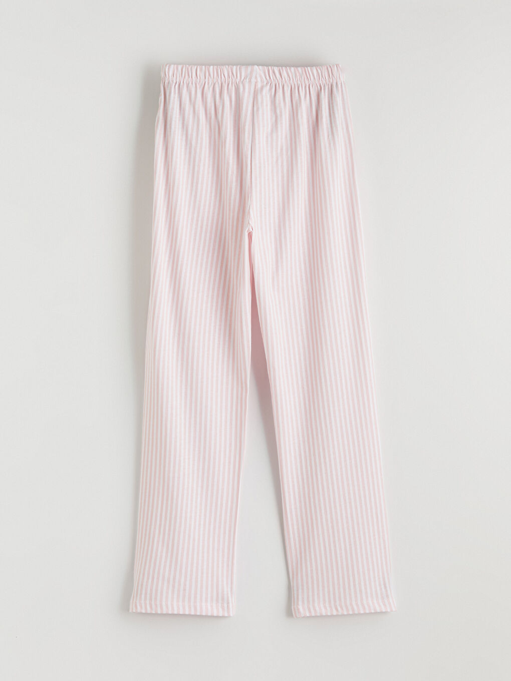 Pembe Gömlek Yaka Kız Çocuk Pijama Takım-6