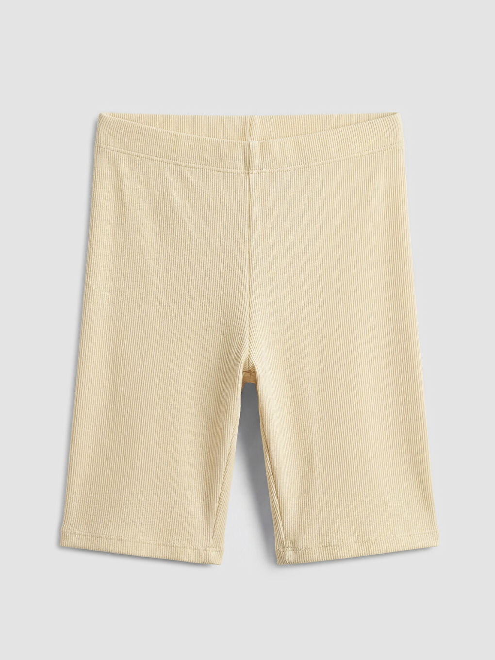 Ribbed Girls' Shorts Set-2