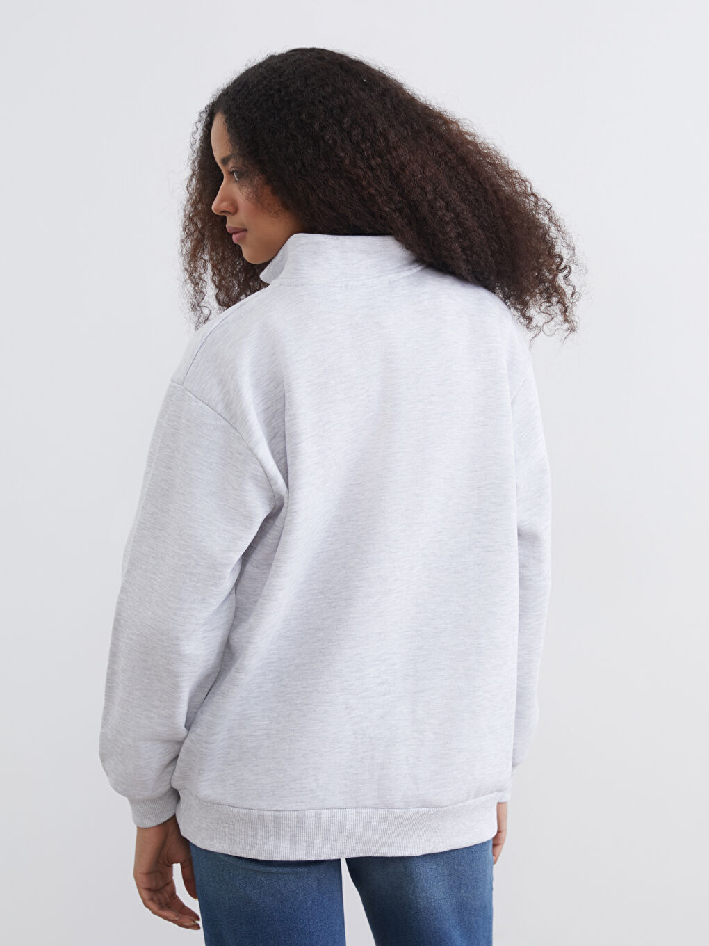 Mickey Mouse Printed Women's Thick Sweatshirt-3