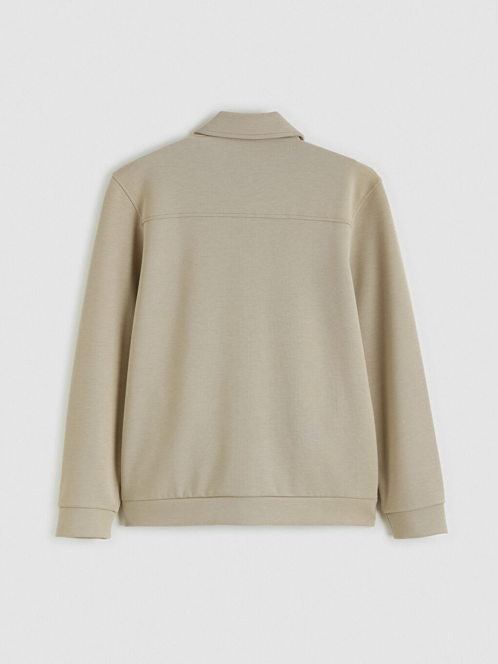 Bej Standart Kalıp Erkek Ceket-1