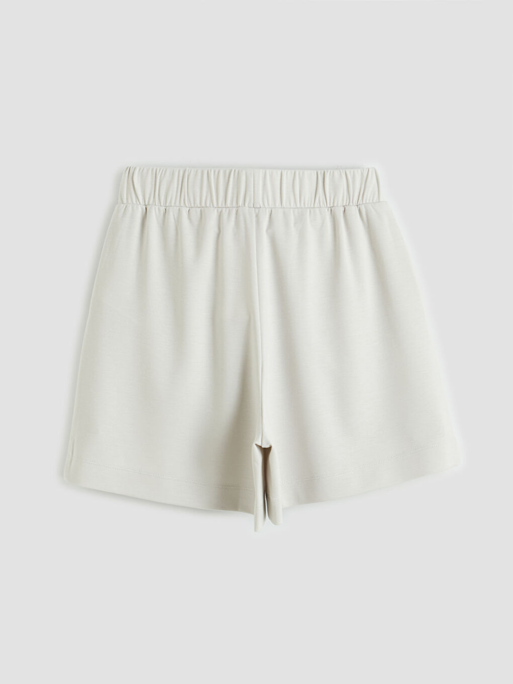 Elastic Waist Soft Touch Women's Shorts-5