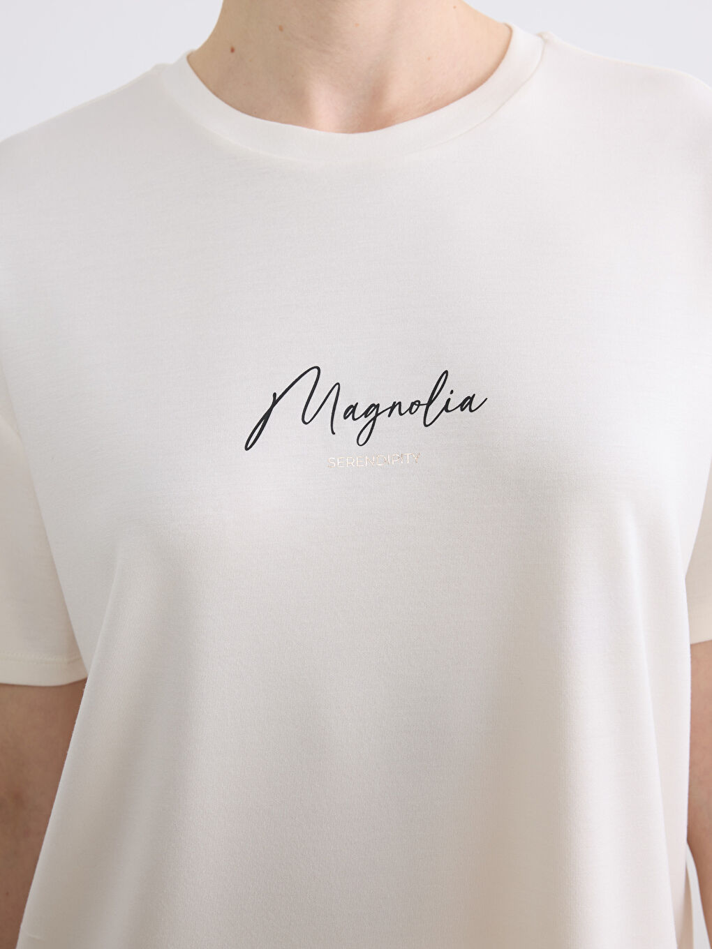 Γυναίκα ΕΚΡΟΥ Μπλουζάκι-2