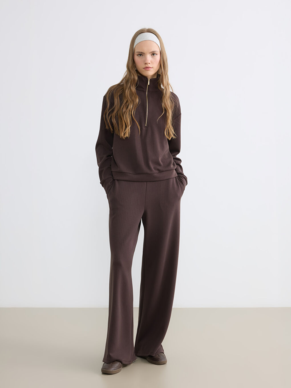 Striped Soft Touch Women's Sweatpants-1