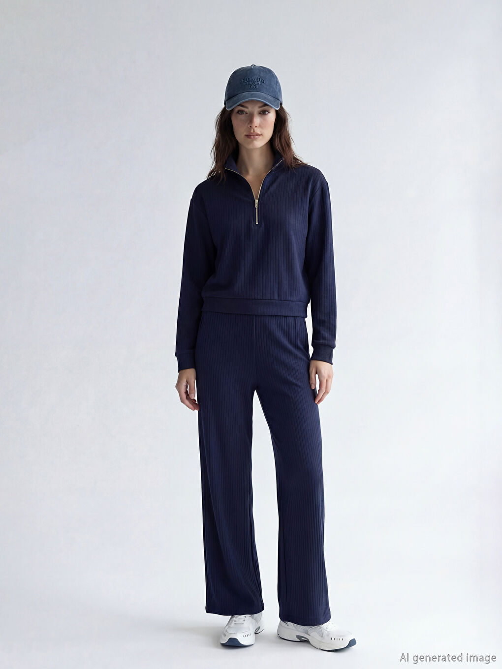 Пориньте у ніжність нашого просторого жіночого світшота.-1