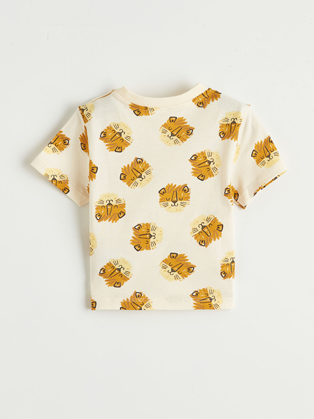 Lion Printed Baby Boy T-Shirt and Sweatpants Set-2