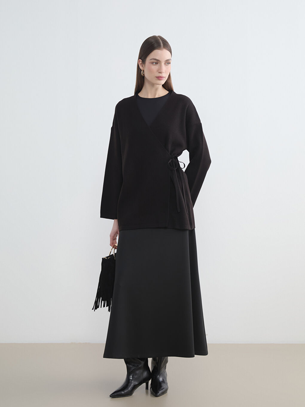 كيمونو نساء بصفين زراير-1