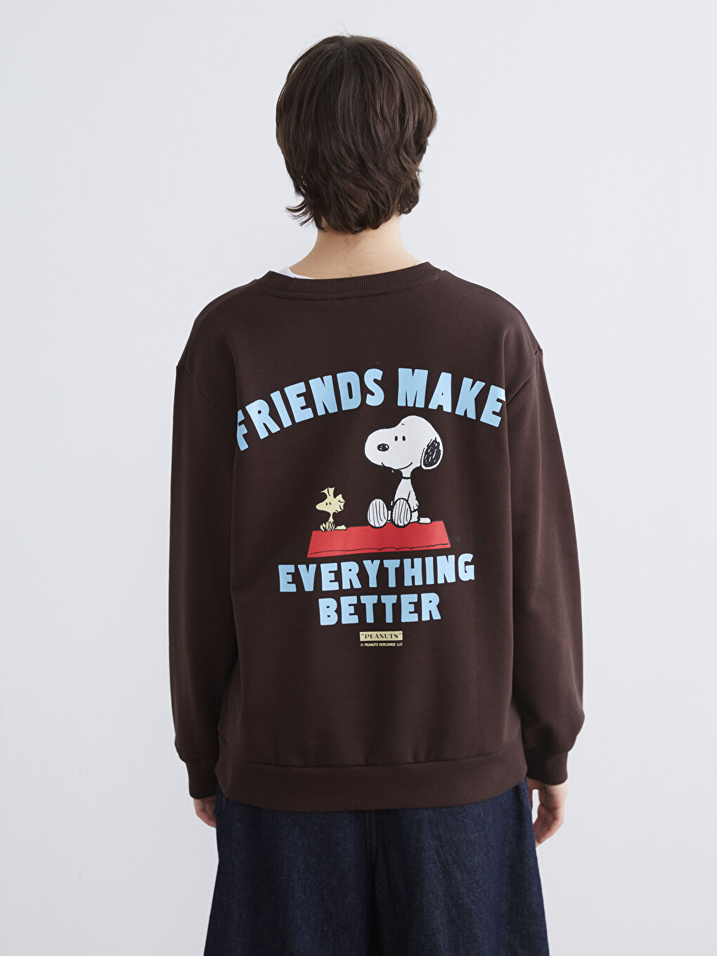 سویتشێرت قاوه‌یی ژن-3