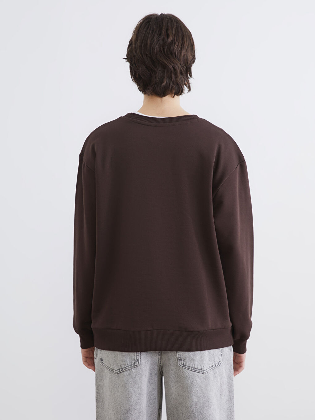 Woman BROWN Sweatshirt-3