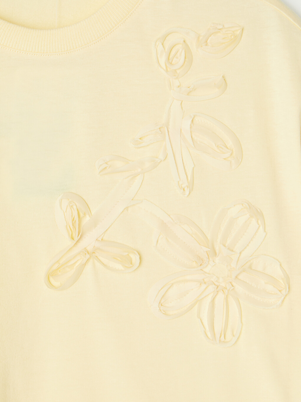 Embroidered 100% Cotton Women's T-shirt-5