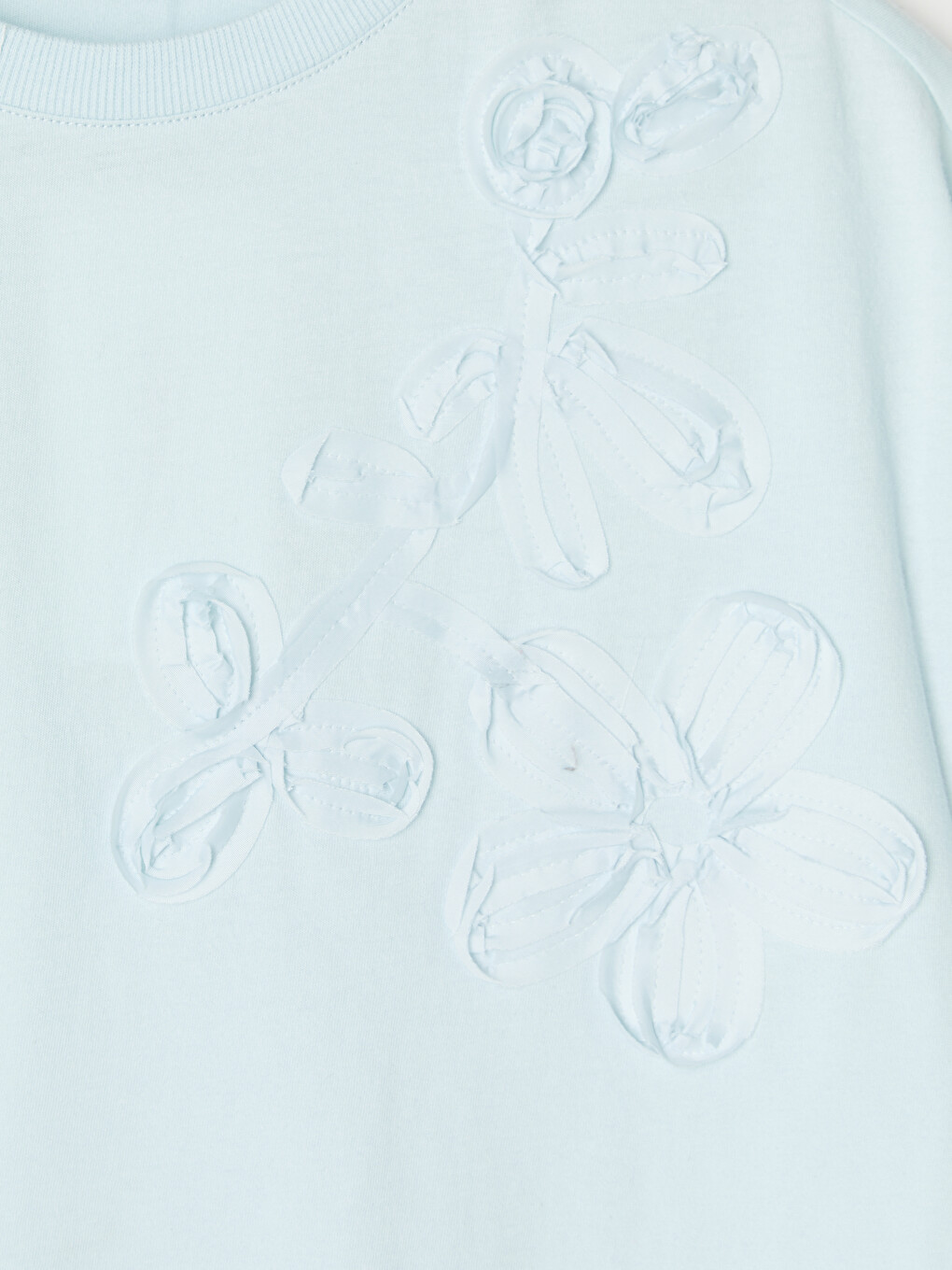 Embroidered 100% Cotton Women's T-shirt-5