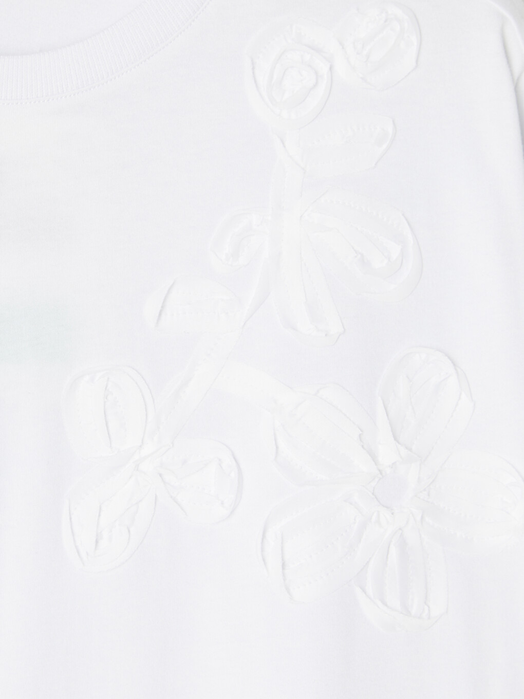 Embroidered 100% Cotton Women's T-shirt-5