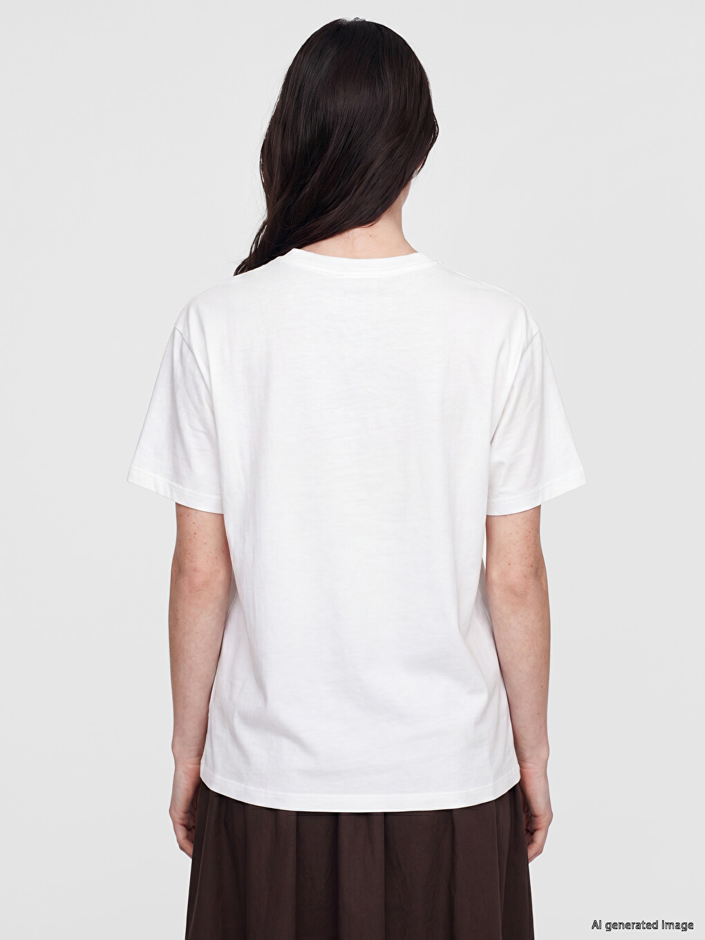 Embroidered 100% Cotton Women's T-shirt-3