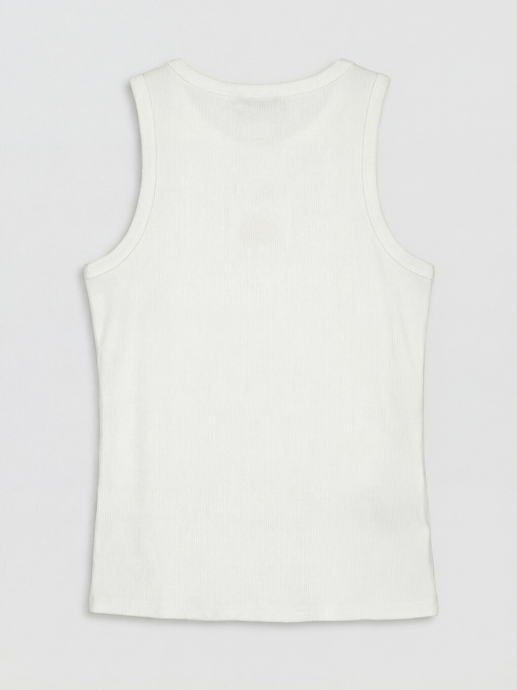 Woman White Tank Top-5