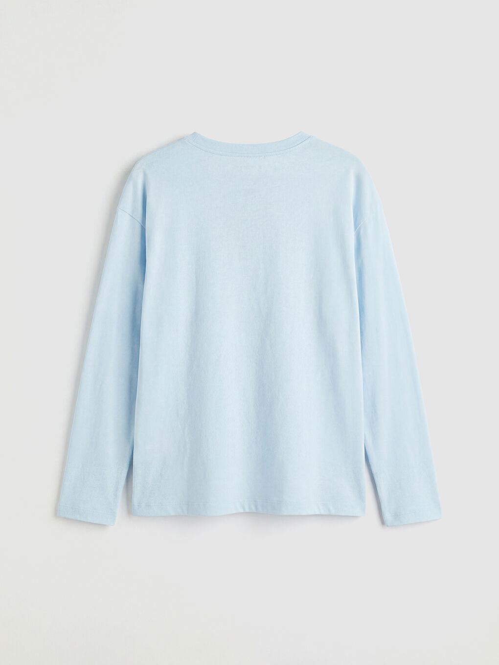 Mavi Stitch Baskılı Kız Çocuk Pijama Takım-2