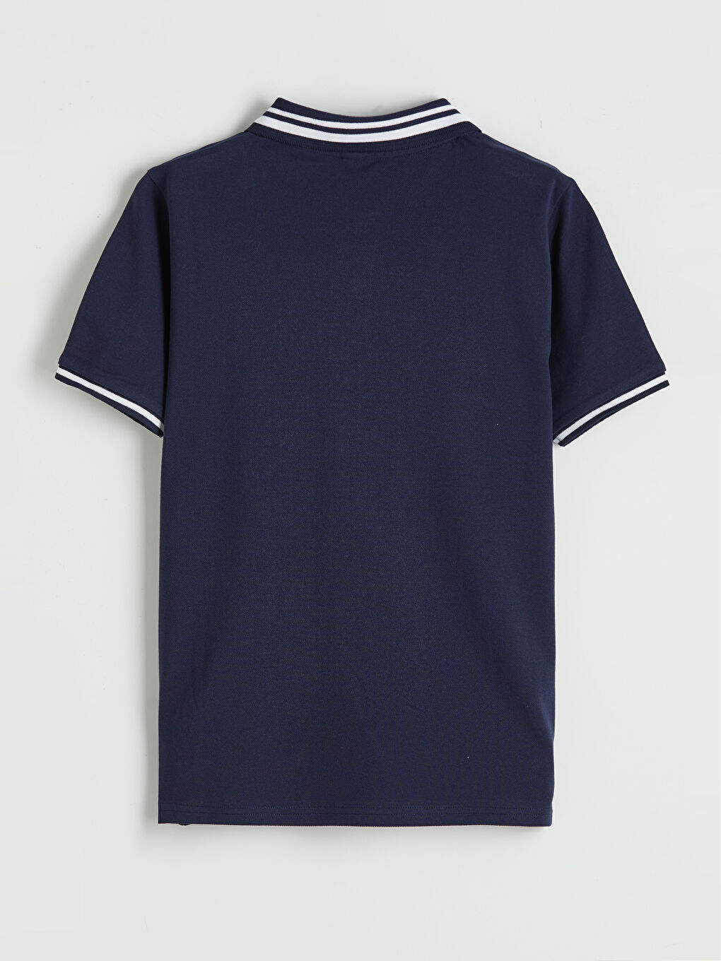 Polo Collar Boys' Pique T-Shirt-1