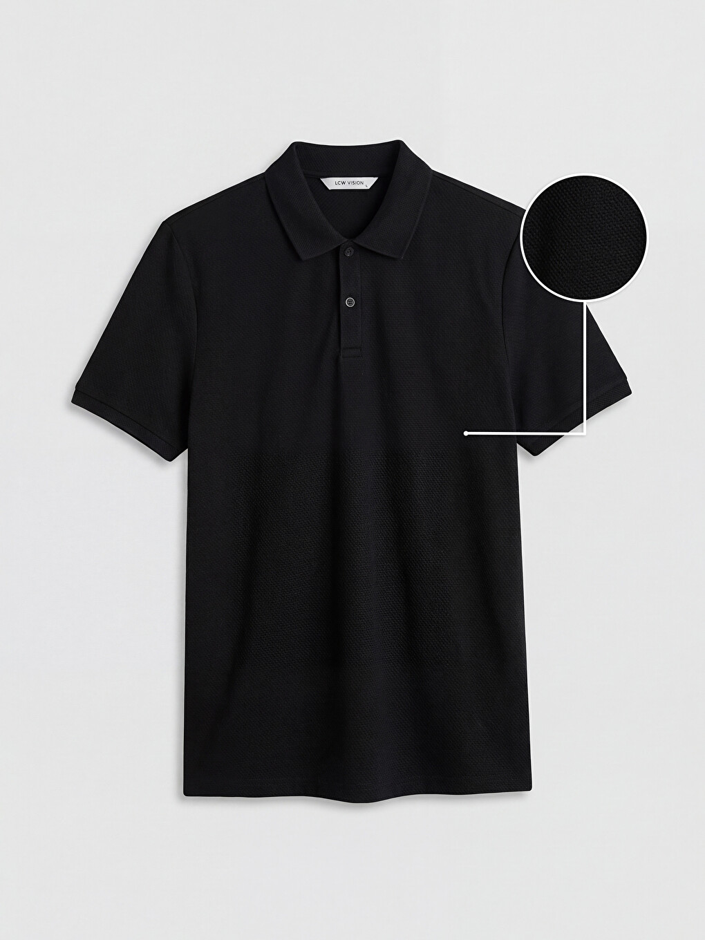 T-shirt Polo Me Jakë Pike Për Burra-4