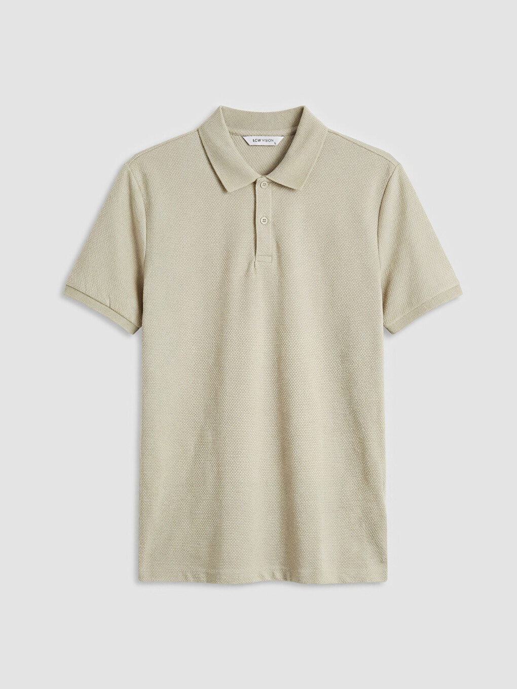 Polo Collar Pique Men's T-Shirt-4