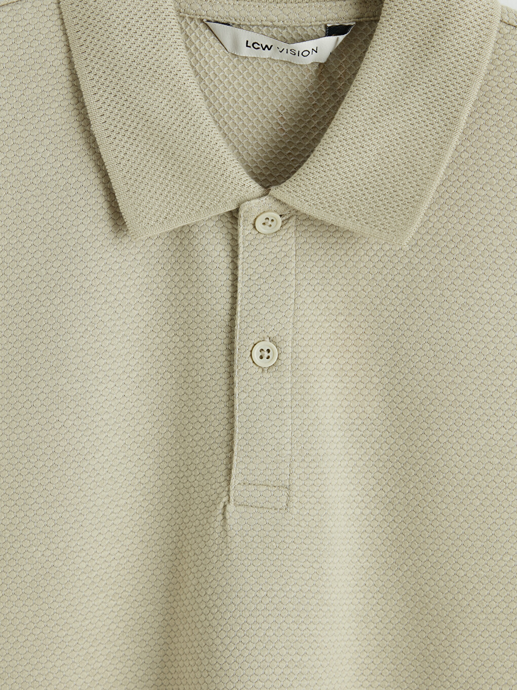 Polo Collar Pique Men's T-Shirt-6