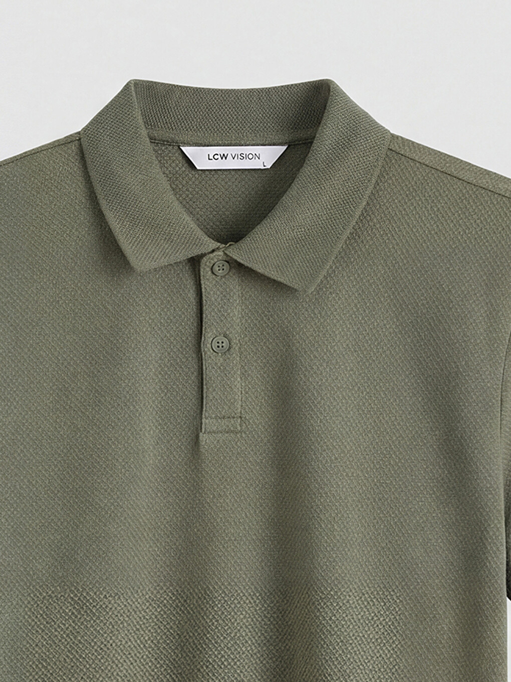 Polo Collar Pique Men's T-Shirt-6