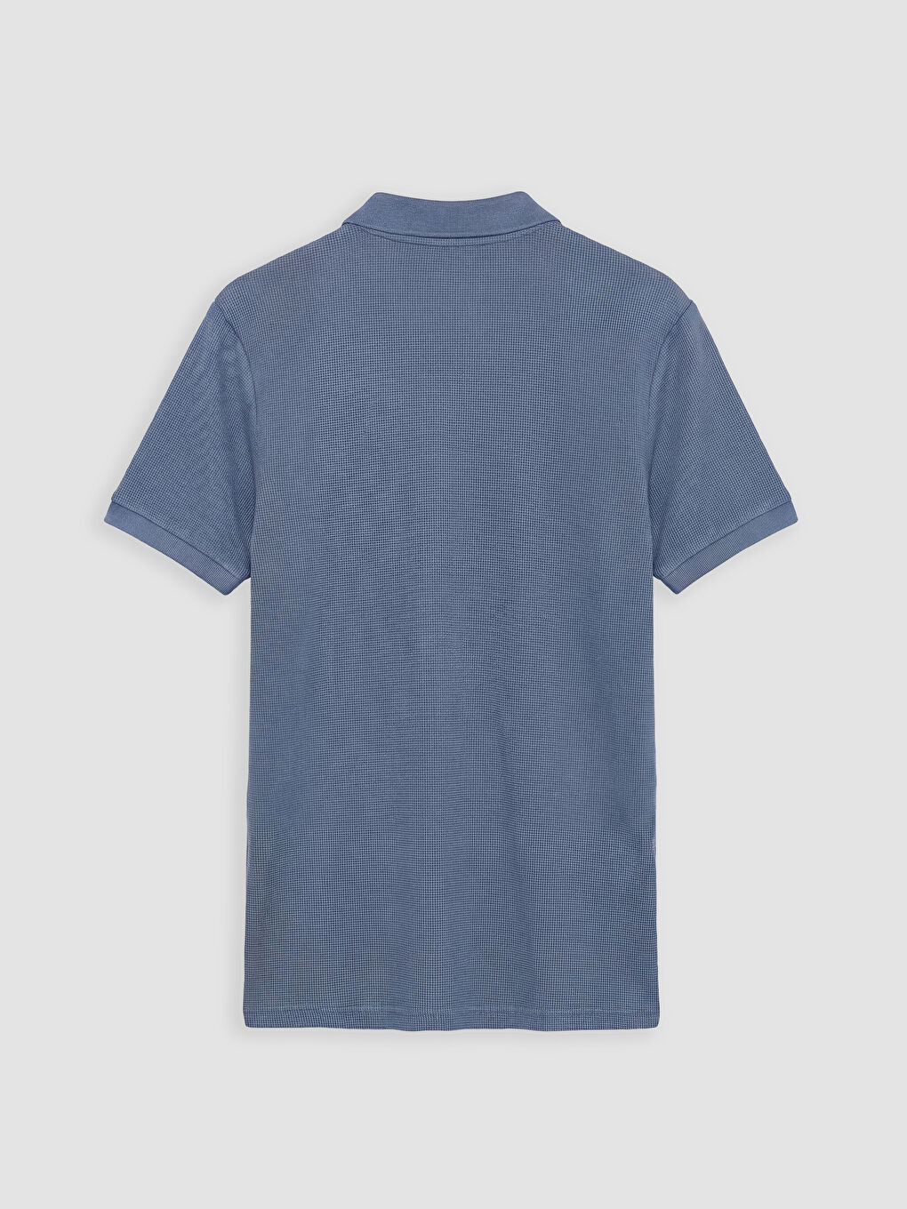 İndigo Polo Yaka Erkek Tişört-1