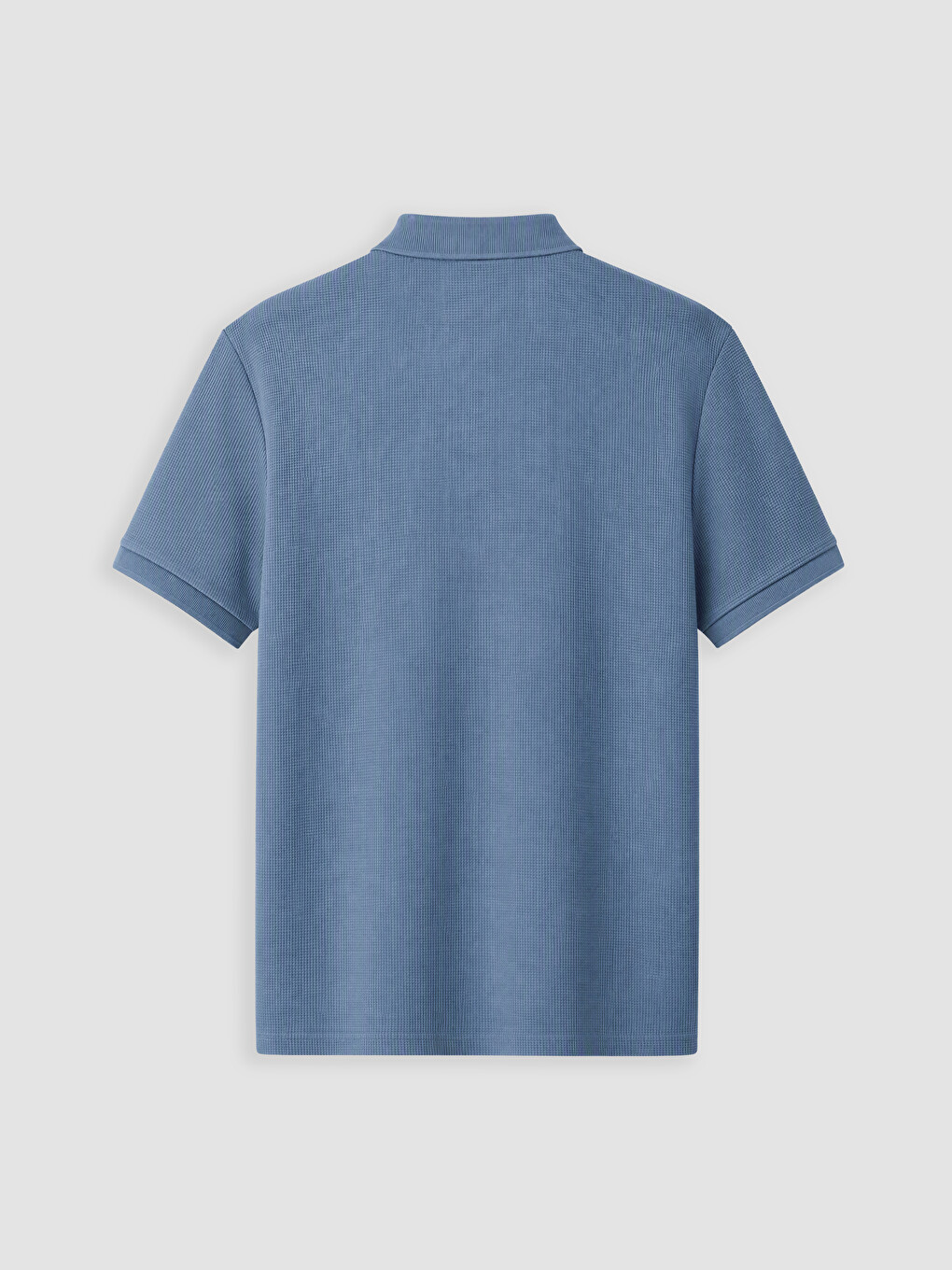 İndigo Polo Yaka Erkek Tişört-6