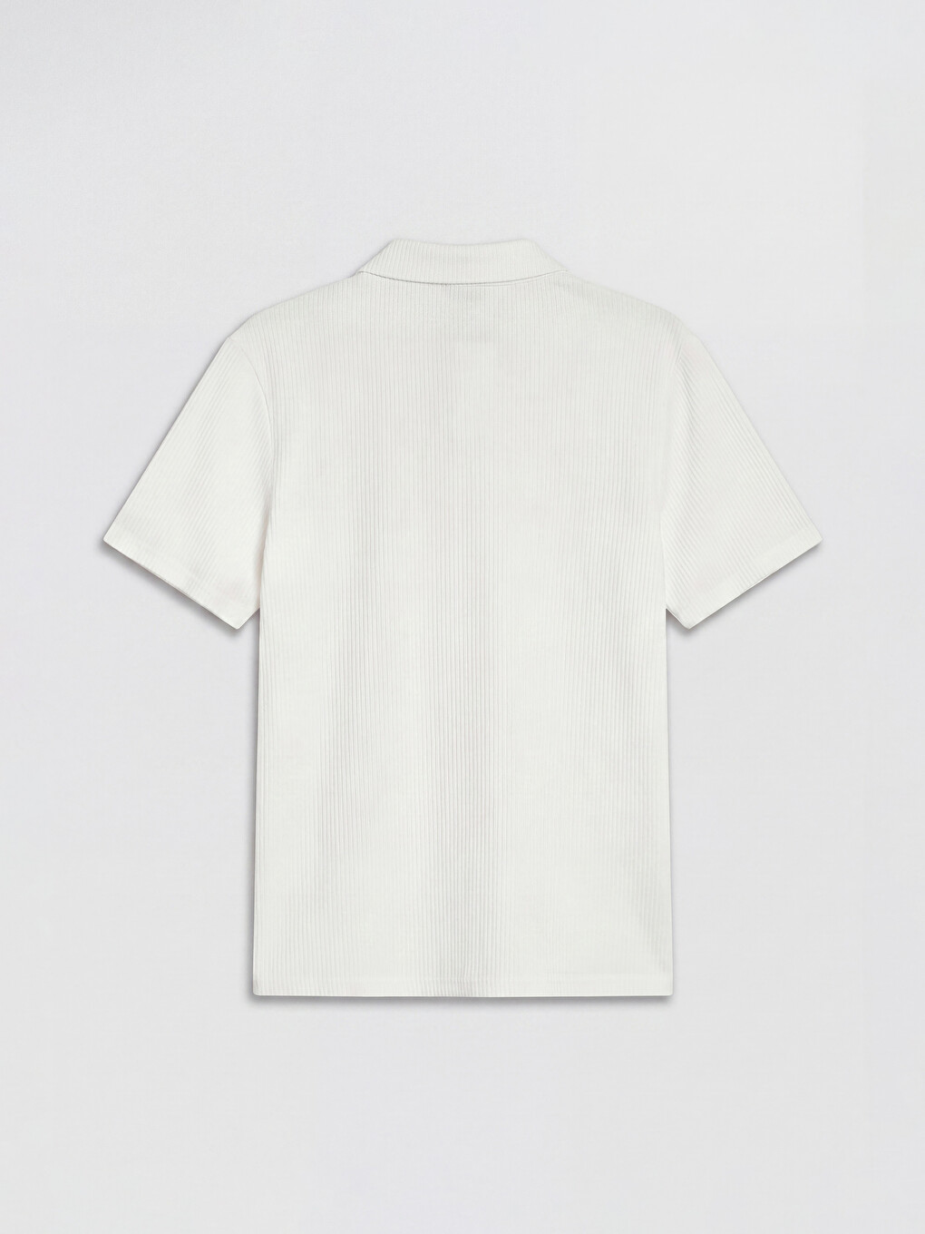 Man White T-shirt-5